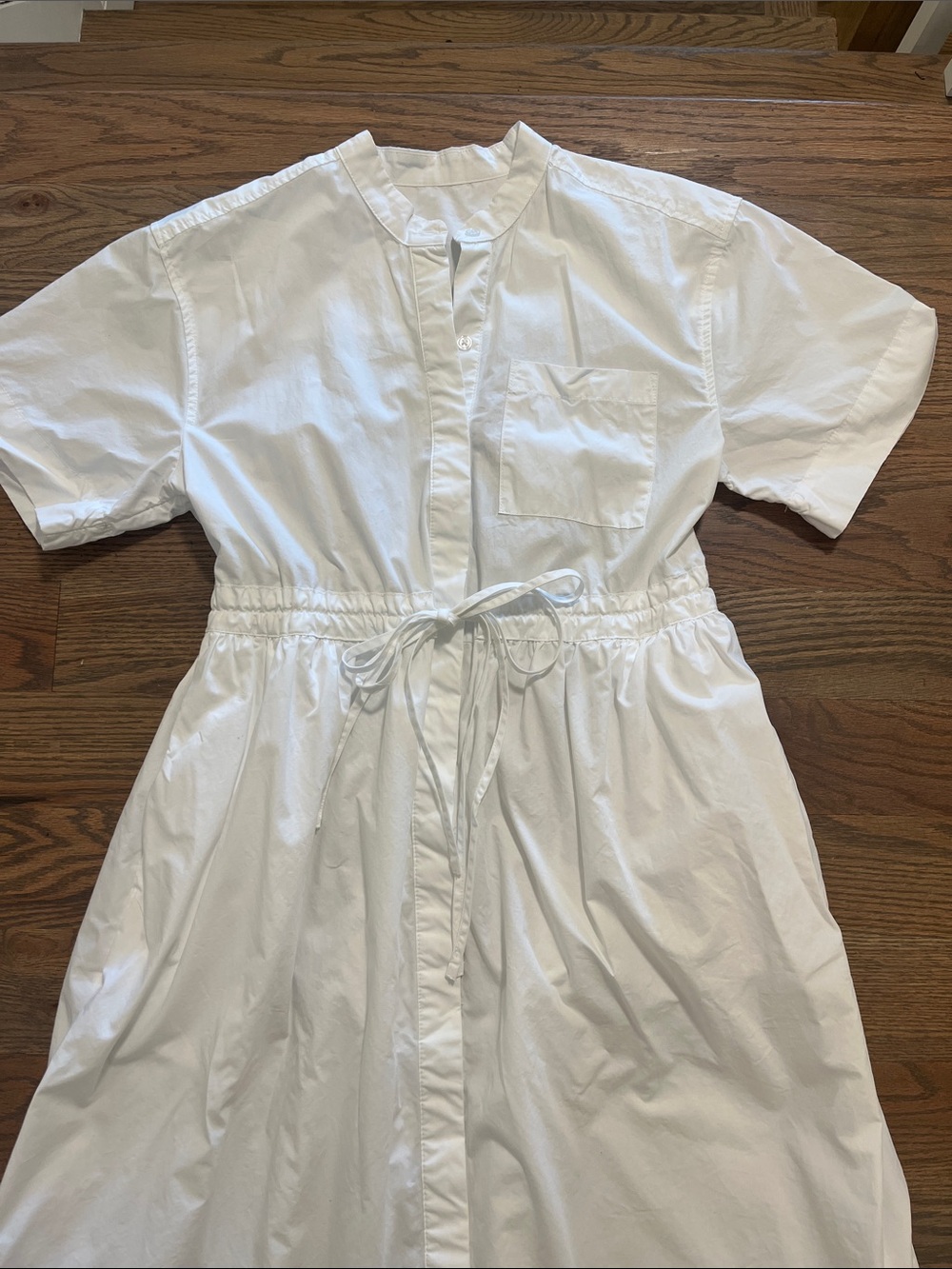 Women’s white midi dress size XSmall EUC - Picture 2 of 9